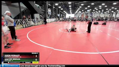 84 lbs Rd# 8- 12:30pm Saturday Final Pool - Jaxon Moralez, Agression Legionaries vs Sawyer Breslin, Team Ohio