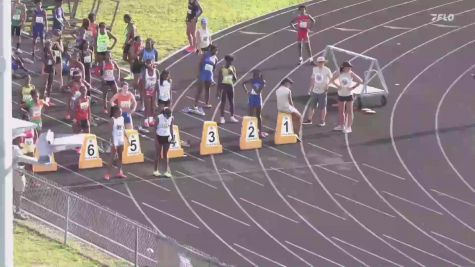 Youth Girls' 100m Hurdles, Prelims 1 - Age 13