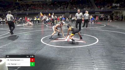 95 lbs Round Of 32 - Marco Hutcherson, Kiski Area vs Nathan Fenner, Easton