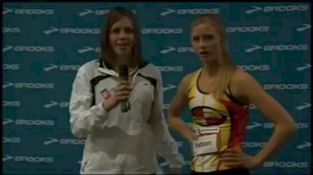 Sage Watson after 400m 2011 Brooks PR Invite