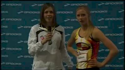 Sage Watson after 400m 2011 Brooks PR Invite