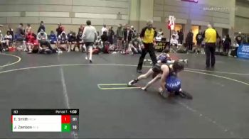 80 lbs Round 4 (6 Team) - Ej Smith, Peer Pressure vs Jordan Zambon, MI Pitbulls
