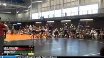 140 lbs Round 7 (10 Team) - KENLY BROWN, Alabama Elite Gold vs Lena Johannson, Assassins WC Black