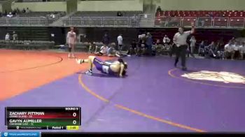 285 lbs Round 5 (8 Team) - Zachary Pittman, Grand Island vs Gavyn Aumiller, Cheyenne East