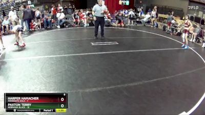 85 lbs Round 5 (6 Team) - Harper Hamacher, Minnesota Gold vs Paxton Terry, Nebraska Black