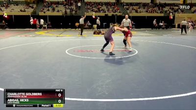 115 lbs Cons. Round 1 - Charlotte Goldberg, Montgomery Blair vs Abigail Hicks, Loch Raven