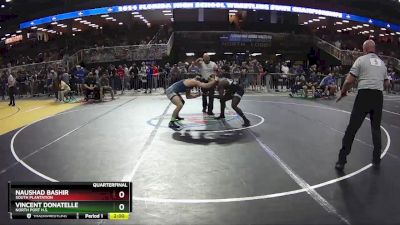 165 3A Quarterfinal - VINCENT DONATELLE, North Port H.S. vs Naushad Bashir, South Plantation