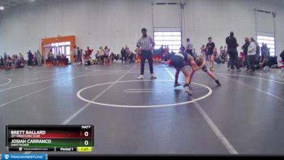 95 lbs Round 3 - Brett Ballard, Jet Wrestling Club vs Josiah Carranco, Unattached