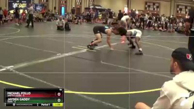 138 lbs Round 1 (6 Team) - Michael Follo, Smitty`s Barn vs Jayden Gaddy, SOHK