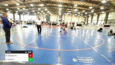 127 lbs Consi Of 8 #1 - Reid Stoddard, VA vs Hayden Smith, NC