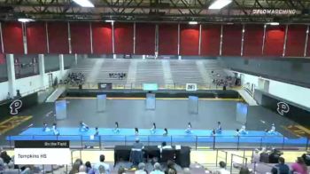 Tompkins HS at 2021 TCGC Color Guard Area Finale - South