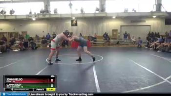 250 lbs Round 1 (8 Team) - John Kelso, Iowa vs Gavin Rich, Oklahoma Red