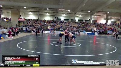 AA 285 lbs Quarterfinal - Seaton Tallent, Jefferson Co. vs Jeremiah Townsend, Walker Valley