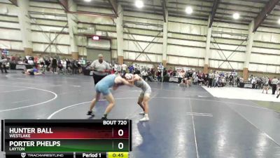 135 lbs Cons. Round 10 - Hunter Ball, Westlake vs Porter Phelps, Layton