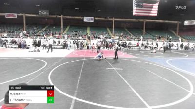 Rr Rnd 2 - Andre Baca, West Mesa Jr WC vs Eric Thornton, Duran Elite