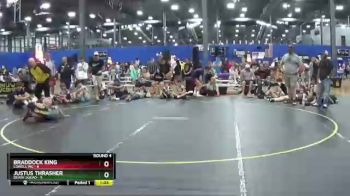 105 lbs Round 4 (6 Team) - Braddock King, Lowell WC vs Justus Thrasher, Death Squad