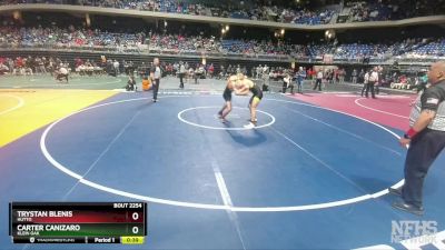 6A 150 lbs Cons. Round 2 - Trystan Blenis, Hutto vs Carter Canizaro, Klein Oak