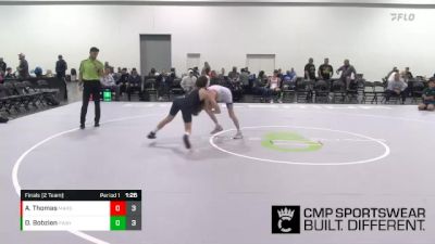 113 lbs Finals (2 Team) - Devin Bobzien, Poway vs Aydan Thomas, Kansas Marshals