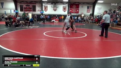 215 lbs Quarterfinal - Evan Franke, Muscatine vs Greyson Hartman, Washington