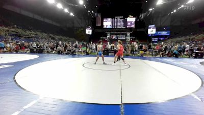 160 lbs Cons 32 #1 - Remington Baker, Ohio vs Jake Jampolsky, Arizona