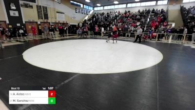 138 lbs Round Of 32 - Aaron Aidoo, New Britain vs Micheal Sanchez, Norwalk