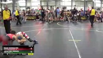 70 lbs Round 2 (6 Team) - Leonydes Peraza, Steel Valley vs Isaac Showalter, Backyard Brawlers