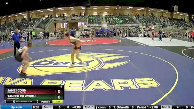 115 lbs Round 2 (4 Team) - James Conn, Illinois Valley vs Tanner Dilworth, Monroe