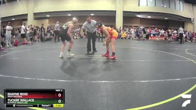 117 lbs Quarterfinal - Shayne Ross, West Wateree vs Tucker Wallace, Olympus Wrestling