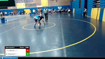 130lbs Cons. Round 2 - Emma Warner, Bellingham SD (Girls) vs Brooke Ostendorf, Eatonville (Girls)