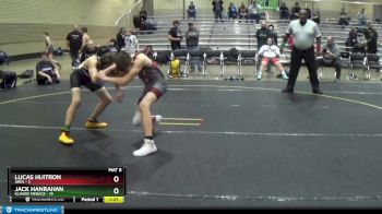 107 lbs Round 3 (6 Team) - Lucas Huitron, Ares vs Jack Hanrahan, Illinois Menace