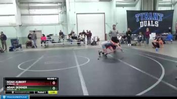 92 lbs Round 4 (8 Team) - Noah Aubert, Scanlan vs Adam Skinner, Ranger WC