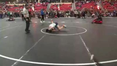 100 lbs Quarterfinal - Colt Collins, Greater Heights Wrestling vs Thomas Walter, Kansas Young Guns Wrestling Cl