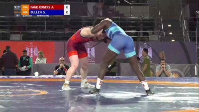 62 kg prelims - Jennifer Page (USA) vs Grace Bullen (NOR)