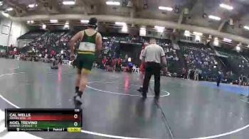 195 lbs Round 2 (16 Team) - Cal Wells, Broken Bow vs Noel Trevino, Kearney Catholic