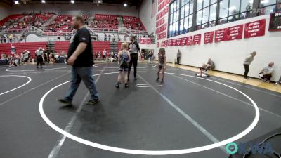 67 lbs Final - Demetric Trammell, Comanche Takedown Club vs Jaxon Walker, Harrah Little League Wrestling