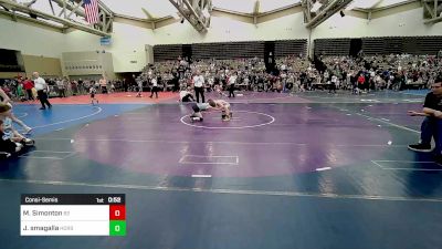 73-M lbs Consolation - Matthew Simonton, Barn Brothers vs Jack Smagalla, Iron Horse