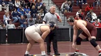 285 lbs finals Ryan Tomei Pittsburgh vs. Zac Walsh Bloomsburg