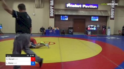 92 kg Con 16 #2 - Donald Mcneil, NYAC vs Leonel Perez, Unattached