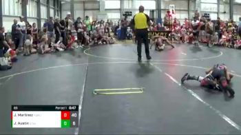 65 lbs Round 2 (6 Team) - Jeremiah Martinez, Pomona Elite vs Jon Luke Austin, Steel Valley Pscychos