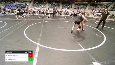 135 lbs Rr Rnd 2 - Baylin Maynard, Keystone Wrestling Club vs Kynzie Kelly, BAWC