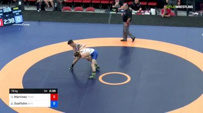 74 kg Semis - Isaiah Martinez, TMWC vs Jake Sueflohn, Boilermaker RTC