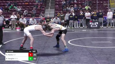 139 lbs Qtr-finals - Chase Hontz, Faith Christian Acad vs Bryson Vaughn, Notre Dame - Green Pond