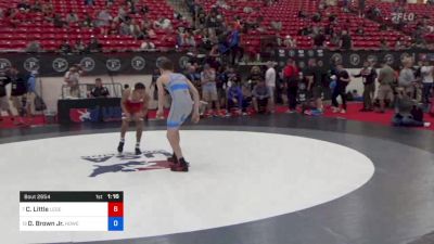 48 kg Cons 16 #2 - Cruz Little, Legend Wrestling vs Daniel Brown Jr., Howe Wrestling School, LLC