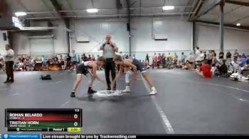 113 lbs Round 2 (3 Team) - Roman Belardo, Storm A vs Tristian Horn, White House