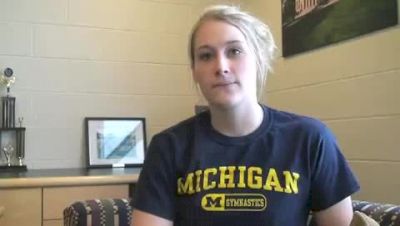 Kylee Botterman on her 2011 Michigan Team