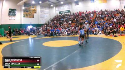 113 lbs Cons. Round 1 - Erick Cevallos, Anaheim vs Jesus Rodriguez, Hamilton