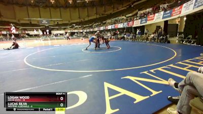 132 lbs Champ Round 1 (16 Team) - Lucas Silva, Western Albemarle vs Logan Wood, Oscar Smith