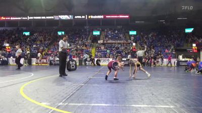 50 lbs Round Of 32 - Luke Wenrich, Bald Eagle Area vs Russell Padezan, Penn Trafford