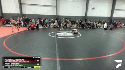 67 lbs Round 2 - Marshall Obrovac, White River Hornets Wrestling Club vs Noah Sanders, Ascend Wrestling Academy