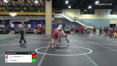 285 lbs Consi Of 16 #1 - Evann Tauscher, Washington State vs Brady Gebo, Maine Maritime Academy